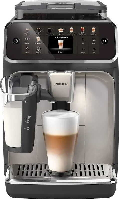 Philips 5500 Series Fully Automatic Espresso Machine with LatteGo